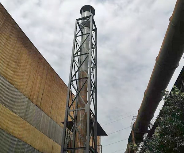 濟鋼離心風機降噪項目